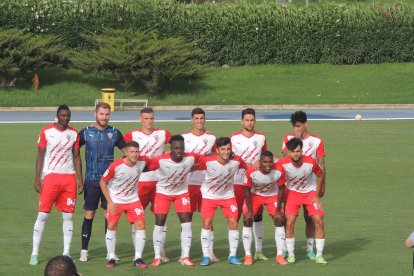 El once del Almería.