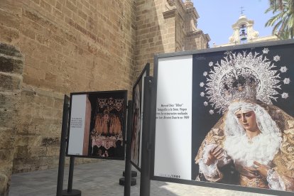 Dos de las imágenes de la exposición de los Estudiantes.
