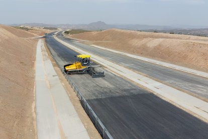 Trabajos en el penúltimo tramo de la autovía