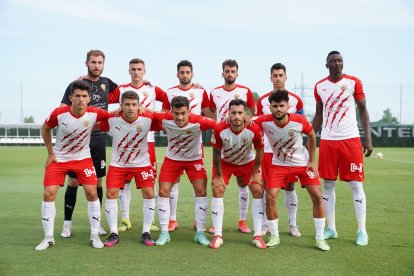 El once del Almería.