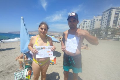 María y Nico consiguieron algunos premios de los patrocinadores