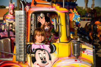 La ilusión de volver a montarse en un cacharrico.