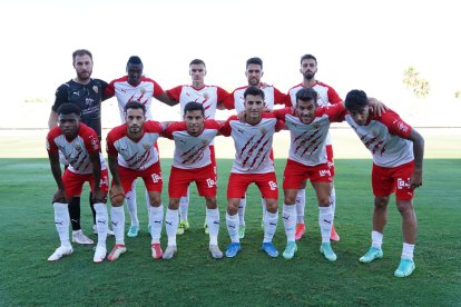 El once del Almería.