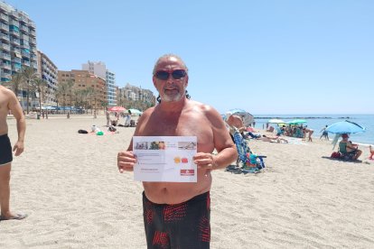 José Luis consiguió la tarjeta de El Corte Inglés