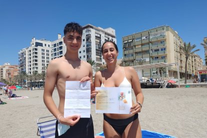 Irene y Álvaro consiguieron la cena en La Tagliatella