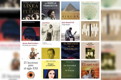 Montaje con las 16 propuestas de los almerienses consultados.