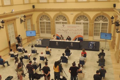 Patio de Luces de la Diputación.