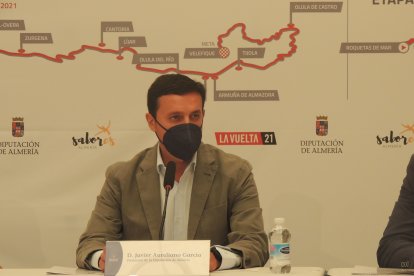 Javier A. García, presidente de la Diputación.