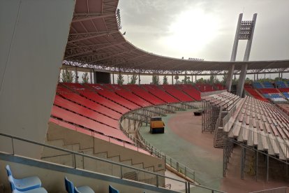 Lonas en el fondo norte del Mediterráneo.