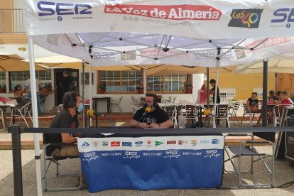 Uno de los responsables de ‘Astronomía Cabo de Gata’, Gonzalo Contreras, en La SER