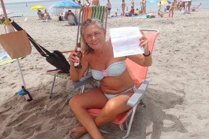 Rosa se llevó otra de las cenas para Restaurante La Tagliatella