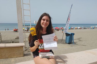 Marina consiguió una de las cenas en el restaurante La Tagliatella