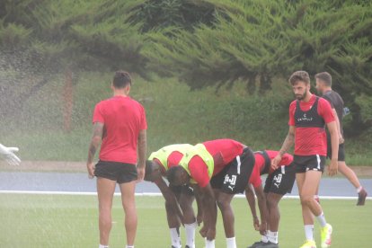 Preparados para entrenar.