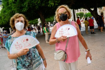 El abanico de la Feria de 2021 también tiene fines solidarios.