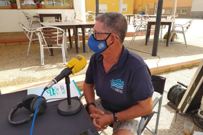 El presidente de la Asociación de Pescadores Artesanales del Parque, Luis Rodríguez