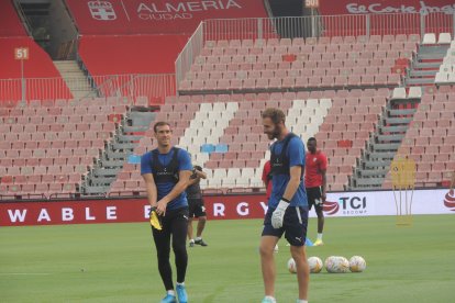 Los porteros del Almería.