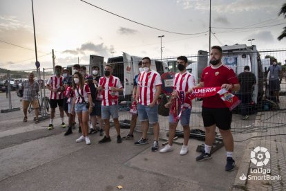 Aficionados del Almería.