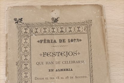 Portada del programa de feria de 1893