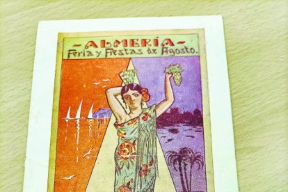 Programa de feria de 1932 con colores republicanos