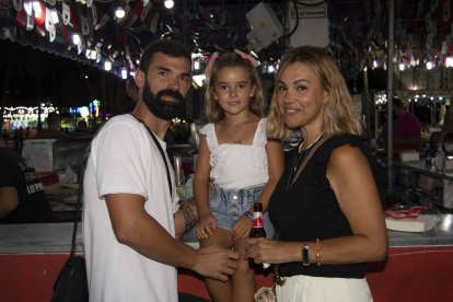 La familia López Muñoz disfrutó de una cena en el recinto