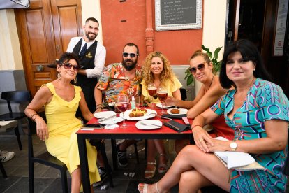 Entrefinos fue el sitio elegido por Marisa García y amigos