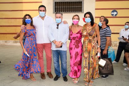 Los concejales del Ayuntamiento Sacramento Sánchez, Juanjo Alonso, Diego Cruz, Ana Martínez Labella y María Del Mar García Lorca