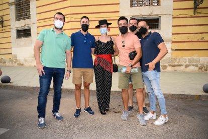 Carmen Rocío, Paco Albera, David Juárez, Paco Leal, Abel Martínez y Javier Guerra