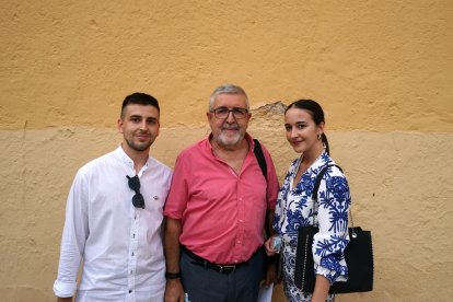 Gines Parras padre e hijo y Nerea Hidalgo