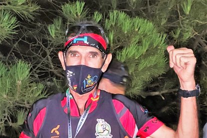 Una medalla más para su palmarés.