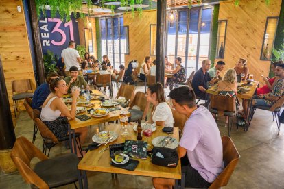 Real 31, funcionando a pleno rendimiento.