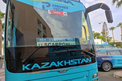 El autobús de Astana.
