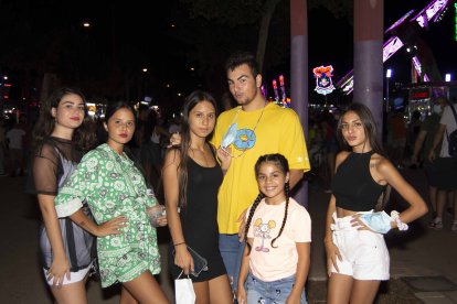 En la foto: Estefi, Juli, María, Nerea, Isa y Natalia