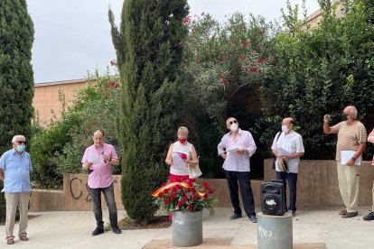 Homenaje de la Plataforma de Los Coloraos.