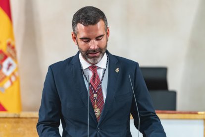 Intervención del alcalde de Almería, Ramón Fernández-Pacheco.