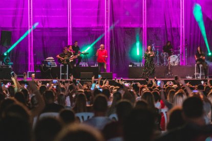 Concierto de Camela en Almería.