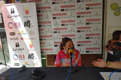 La portavoz de la Asociación de Feriantes, Mercedes Domínguez