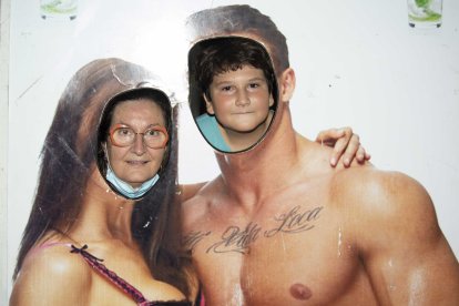 En la foto: Dani y Carmen