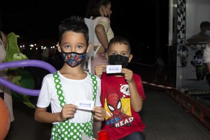 Daniel y Eneco, compañeros de la clase de 2º de primaria