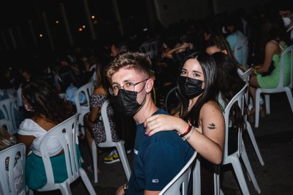 Los almerienses vibran con la música Omar Montes.