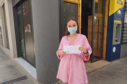 Carmen consiguió una de las cenas para el restaurante Entrefinos
