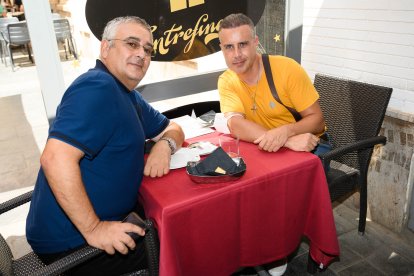 Andrés y Ángel, en Entrefinos.