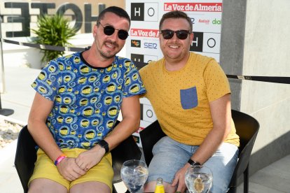 Antonio Martínez Torres y Julio César López Nieto, en Ático HO.