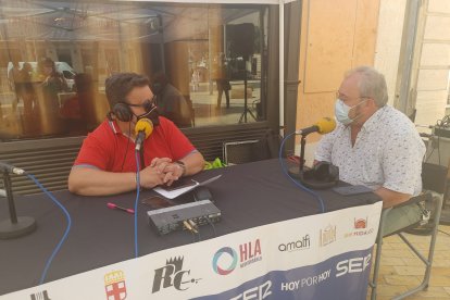 El presidente del CSIF de Almería, Juan Fernández