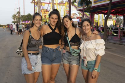 Sara, Marta, Andrea y Natasha