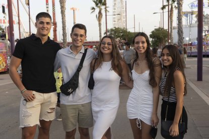 Paula, Fran, Javier, Pilar y Marta