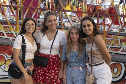 Silvia, Sofía, María y Carmen