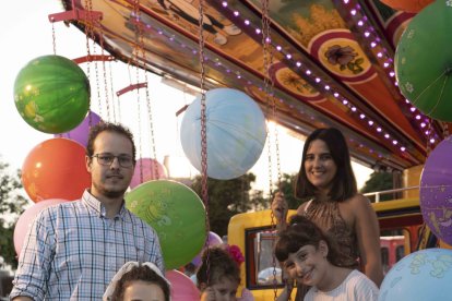 Laura, David, Dánae, Raquel y Leia