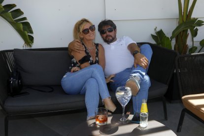 Luis Sánchez y Antonia Najas, en Ático HO.