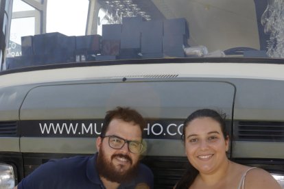 Isabel María Sánchez y Adrián Gómez en Ático HO.