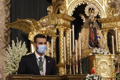 El alcalde de Almería, Ramón Fernández-Pacheco, ha asistido a la misa